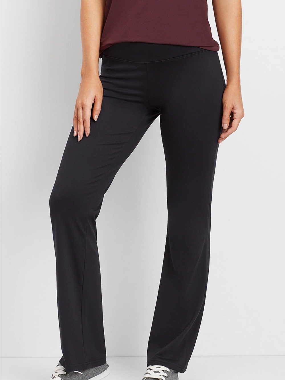 Women’s Black Pull-On Bootcut Pants
